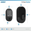 image:imageSchlage Arrive Smart WiFi Deadbolt Lock with Keypad Keyless Entry Front Door Lock App Control Alexa and Google Home Compatible Matte Black BE459WB CEN 622Matte Black