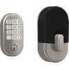 image:imageSchlage Arrive Smart WiFi Deadbolt Lock with Keypad Keyless Entry Front Door Lock App Control Alexa and Google Home Compatible Matte Black BE459WB CEN 622Satin Nickel