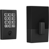 image:imageSchlage Arrive Smart WiFi Deadbolt Lock with Keypad Keyless Entry Front Door Lock App Control Alexa and Google Home Compatible Matte Black BE459WB CEN 622Matte Black