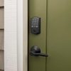 image:imageSchlage Arrive Smart WiFi Deadbolt Lock with Keypad Keyless Entry Front Door Lock App Control Alexa and Google Home Compatible Matte Black BE459WB CEN 622Matte Black