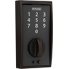 image:imageSchlage BE375 CAM 619 Touch Camelot Deadbolt Electronic Keyless Entry Lock Satin NickelAged Bronze