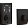 image:imageSchlage BE375 CAM 619 Touch Camelot Deadbolt Electronic Keyless Entry Lock Satin NickelAged Bronze