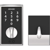 image:imageSchlage BE375 CAM 619 Touch Camelot Deadbolt Electronic Keyless Entry Lock Satin NickelBright Chrome