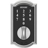 image:imageSchlage BE375 CAM 619 Touch Camelot Deadbolt Electronic Keyless Entry Lock Satin NickelSatin Chrome
