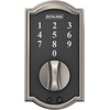 image:imageSchlage BE375 CAM 619 Touch Camelot Deadbolt Electronic Keyless Entry Lock Satin NickelSatin Nickel