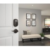 image:imageSchlage Camelot Electronic Keypad Deadbolt Lock Keyless Front Door Entry Mechanical Key Backup Included Satin Nickel BE365 V CAM 619Aged Bronze
