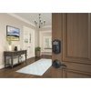 image:imageSchlage Camelot Electronic Keypad Deadbolt Lock Keyless Front Door Entry Mechanical Key Backup Included Satin Nickel BE365 V CAM 619Matte Black