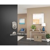 image:imageSchlage Camelot Electronic Keypad Deadbolt Lock Keyless Front Door Entry Mechanical Key Backup Included Satin Nickel BE365 V CAM 619Satin Nickel