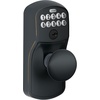 image:imageSchlage Camelot Keypad Lock with Lever Handle Electronic Keyless Door Entry Flex Lock AutoLock Option Satin Nickel FE595 CAM 619 ACCAged Bronze