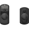 image:imageSchlage Camelot Keypad Lock with Lever Handle Electronic Keyless Door Entry Flex Lock AutoLock Option Satin Nickel FE595 CAM 619 ACCMatte Black