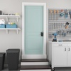 image:imageSchlage Camelot Keypad Lock with Lever Handle Electronic Keyless Door Entry Flex Lock AutoLock Option Satin Nickel FE595 CAM 619 ACCMatte Black