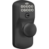 image:imageSchlage Camelot Keypad Lock with Lever Handle Electronic Keyless Door Entry Flex Lock AutoLock Option Satin Nickel FE595 CAM 619 ACCMatte Black