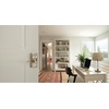 image:imageSchlage Camelot Keypad Lock with Lever Handle Electronic Keyless Door Entry Flex Lock AutoLock Option Satin Nickel FE595 CAM 619 ACCSatin Nickel