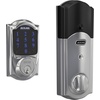 image:imageSchlage Connect Smart Deadbolt Lock with Touchscreen Keypad Keyless Front Door Entry ZWave Plus Compatible Satin Nickel BE469ZP CAM 619Bright Chrome