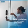 image:imageSchlage Connect Smart Deadbolt Lock with Touchscreen Keypad Keyless Front Door Entry ZWave Plus Compatible Satin Nickel BE469ZP CAM 619Satin Chrome