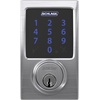 image:imageSchlage Connect Smart Deadbolt Lock with Touchscreen Keypad Keyless Front Door Entry ZWave Plus Compatible Satin Nickel BE469ZP CAM 619Satin Chrome