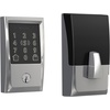 image:imageSchlage Encode Plus Smart WiFi Lock for Front Door Keyless Entry Deadbolt Unlock with Apple Watch Builtin WiFi and App Control Easy Install Alexa amp Apple HomeKit Compatible Matte BlackBright Chrome