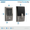 image:imageSchlage Encode Plus Smart WiFi Lock for Front Door Keyless Entry Deadbolt Unlock with Apple Watch Builtin WiFi and App Control Easy Install Alexa amp Apple HomeKit Compatible Matte BlackSatin Nickel