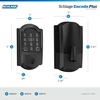image:imageSchlage Encode Plus Smart WiFi Lock for Front Door Keyless Entry Deadbolt Unlock with Apple Watch Builtin WiFi and App Control Easy Install Alexa amp Apple HomeKit Compatible Matte BlackMatte Black