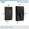 image:imageSchlage Encode Plus Smart WiFi Lock for Front Door Keyless Entry Deadbolt Unlock with Apple Watch Builtin WiFi and App Control Easy Install Alexa amp Apple HomeKit Compatible Matte BlackAged Bronze