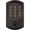 image:imageSchlage Encode Smart WiFi Deadbolt Lock with Touchscreen Keypad Keyless Front Door Entry App Control Alexa Google Home and Airbnb Compatible Matte Black BE489WB GRW 622Aged Bronze