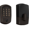 image:imageSchlage Encode Smart WiFi Deadbolt Lock with Touchscreen Keypad Keyless Front Door Entry App Control Alexa Google Home and Airbnb Compatible Matte Black BE489WB GRW 622Aged Bronze