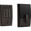 image:imageSchlage Encode Smart WiFi Deadbolt Lock with Touchscreen Keypad Keyless Front Door Entry App Control Alexa Google Home and Airbnb Compatible Matte Black BE489WB GRW 622Aged Bronze