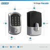 image:imageSchlage Encode Smart WiFi Deadbolt Lock with Touchscreen Keypad Keyless Front Door Entry App Control Alexa Google Home and Airbnb Compatible Matte Black BE489WB GRW 622Bright Chrome