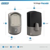 image:imageSchlage Encode Smart WiFi Deadbolt Lock with Touchscreen Keypad Keyless Front Door Entry App Control Alexa Google Home and Airbnb Compatible Matte Black BE489WB GRW 622Satin Nickel