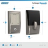 image:imageSchlage Encode Smart WiFi Deadbolt Lock with Touchscreen Keypad Keyless Front Door Entry App Control Alexa Google Home and Airbnb Compatible Matte Black BE489WB GRW 622Satin Nickel