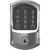 image:imageSchlage Encode Smart WiFi Deadbolt Lock with Touchscreen Keypad Keyless Front Door Entry App Control Alexa Google Home and Airbnb Compatible Matte Black BE489WB GRW 622Bright Chrome