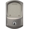 image:imageSchlage Encode Smart WiFi Deadbolt Lock with Touchscreen Keypad Keyless Front Door Entry App Control Alexa Google Home and Airbnb Compatible Matte Black BE489WB GRW 622Satin Nickel