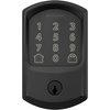image:imageSchlage Encode Smart WiFi Deadbolt Lock with Touchscreen Keypad Keyless Front Door Entry App Control Alexa Google Home and Airbnb Compatible Matte Black BE489WB GRW 622Matte Black