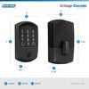 image:imageSchlage Encode Smart WiFi Deadbolt Lock with Touchscreen Keypad Keyless Front Door Entry App Control Alexa Google Home and Airbnb Compatible Matte Black BE489WB GRW 622Matte Black