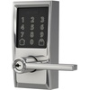 image:imageSchlage Encode Smart WiFi Lock with Lever Handle Touchscreen Keypad Keyless Entry Door Lock App Control Alexa Google Home and Airbnb Compatible Satin Nickel FE789WB CEN 619 LATBright Chrome