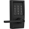 image:imageSchlage Encode Smart WiFi Lock with Lever Handle Touchscreen Keypad Keyless Entry Door Lock App Control Alexa Google Home and Airbnb Compatible Satin Nickel FE789WB CEN 619 LATMatte Black