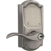 image:imageSchlage Encode Smart WiFi Lock with Lever Handle Touchscreen Keypad Keyless Entry Door Lock App Control Alexa Google Home and Airbnb Compatible Satin Nickel FE789WB CEN 619 LATSatin Nickel