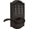 image:imageSchlage Encode Smart WiFi Lock with Lever Handle Touchscreen Keypad Keyless Entry Door Lock App Control Alexa Google Home and Airbnb Compatible Satin Nickel FE789WB CEN 619 LATAged Bronze