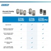 image:imageSchlage Encode Smart WiFi Lock with Lever Handle Touchscreen Keypad Keyless Entry Door Lock App Control Alexa Google Home and Airbnb Compatible Satin Nickel FE789WB CEN 619 LATMatte Black