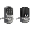 image:imageSchlage Encode Smart WiFi Lock with Lever Handle Touchscreen Keypad Keyless Entry Door Lock App Control Alexa Google Home and Airbnb Compatible Satin Nickel FE789WB CEN 619 LATBright Chrome