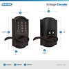 image:imageSchlage Encode Smart WiFi Lock with Lever Handle Touchscreen Keypad Keyless Entry Door Lock App Control Alexa Google Home and Airbnb Compatible Satin Nickel FE789WB CEN 619 LATAged Bronze