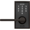 image:imageSchlage Touch Camelot Electronic Lock with Lever Handle Touchscreen Keypad Keyless Front Door Entry Satin Nickel FE695 CAM 619 FLAAged Bronze