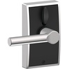 image:imageSchlage Touch Camelot Electronic Lock with Lever Handle Touchscreen Keypad Keyless Front Door Entry Satin Nickel FE695 CAM 619 FLABright Chrome