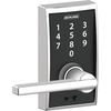 image:imageSchlage Touch Camelot Electronic Lock with Lever Handle Touchscreen Keypad Keyless Front Door Entry Satin Nickel FE695 CAM 619 FLABright Chrome