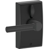 image:imageSchlage Touch Camelot Electronic Lock with Lever Handle Touchscreen Keypad Keyless Front Door Entry Satin Nickel FE695 CAM 619 FLAMatte Black