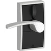 image:imageSchlage Touch Camelot Electronic Lock with Lever Handle Touchscreen Keypad Keyless Front Door Entry Satin Nickel FE695 CAM 619 FLASatin Chrome