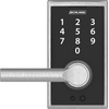 image:imageSchlage Touch Camelot Electronic Lock with Lever Handle Touchscreen Keypad Keyless Front Door Entry Satin Nickel FE695 CAM 619 FLASatin Chrome