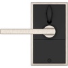 image:imageSchlage Touch Camelot Electronic Lock with Lever Handle Touchscreen Keypad Keyless Front Door Entry Satin Nickel FE695 CAM 619 FLASatin Nickel
