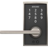 image:imageSchlage Touch Camelot Electronic Lock with Lever Handle Touchscreen Keypad Keyless Front Door Entry Satin Nickel FE695 CAM 619 FLASatin Nickel