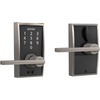 image:imageSchlage Touch Camelot Electronic Lock with Lever Handle Touchscreen Keypad Keyless Front Door Entry Satin Nickel FE695 CAM 619 FLASatin Nickel